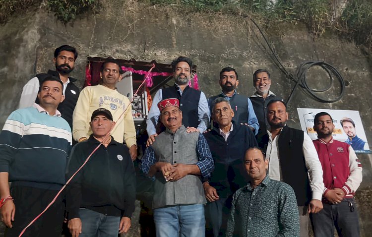 अनुराग ठाकुर के प्रयासों से नाल्टी खेल मैदान हुआ रोशन: अरुण धूमल