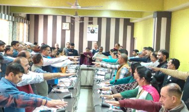 जिला परिषद की त्रैमासिक बैठक में सदस्यों ने उठाए कई मुद्दे