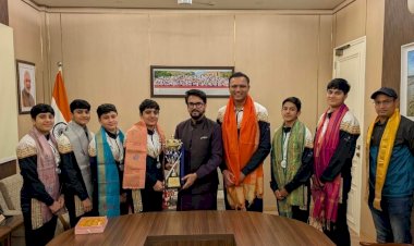 अनुराग सिंह ठाकुर ने अंतरराष्ट्रीय प्रतियोगिताओं में शानदार प्रदर्शन करने वाली भारतीय बेटियों को दी बधाई