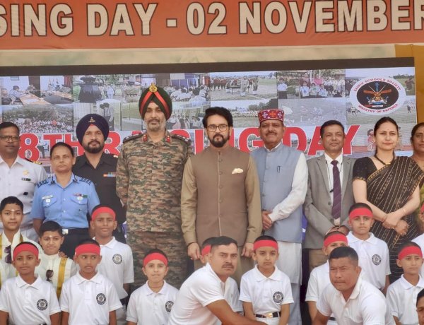 सुजानपुर सैनिक स्कूल शिक्षा, खेल व सेना चयन में देशभर में सर्वश्रेष्ठ: अनुराग सिंह ठाकुर