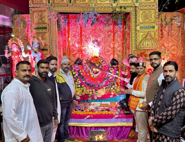 खाटू श्याम के जन्मोत्सव पर नगरोटा गाज़ियां में भव्य जागरण “खाटू श्याम जी की भक्ति जीवन में साहस और सेवा का प्रतीक है”: राजीव राणा