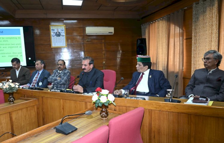 राज्य सरकार के कार्यकाल के तीन वर्ष पूर्ण होने पर मंडी जिले में आयोजित होगा राज्य स्तरीय समारोह मुख्यमंत्री ने तैयारियों की समीक्षा बैठक की अध्यक्षता की