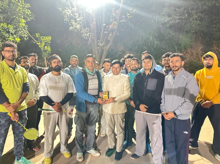 “नशा मुक्त भोरंज की राह खेल अपनाओ, नशा मिटाओ : राजीव राणा”