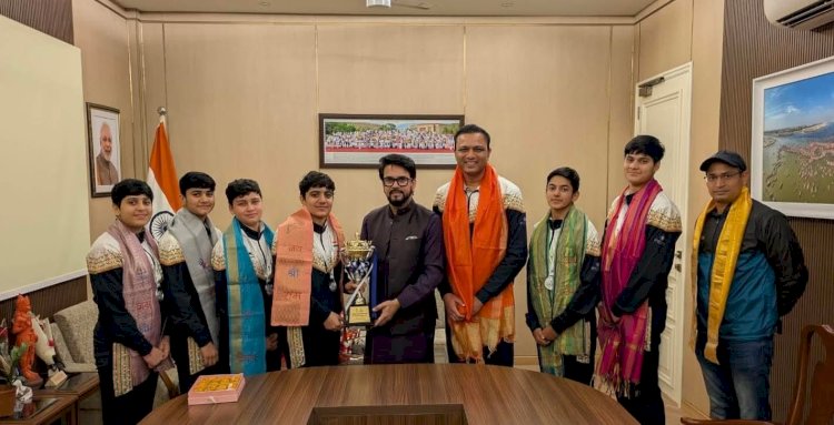 अनुराग सिंह ठाकुर ने अंतरराष्ट्रीय प्रतियोगिताओं में शानदार प्रदर्शन करने वाली भारतीय बेटियों को दी बधाई