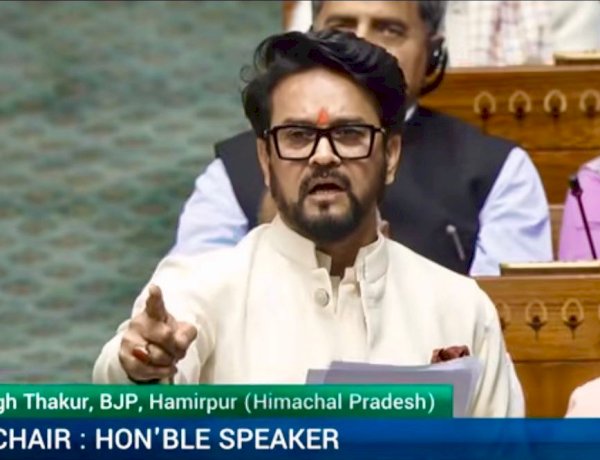 सनातन का अपमान, नहीं सहेगा हिंदुस्तान: अनुराग ठाकुर