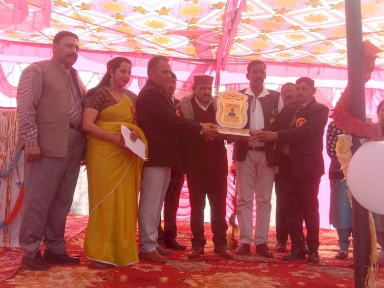 भोरंज में लिखी जा रही है विकास की नई गाथा :  रामचंद्र पठानिया