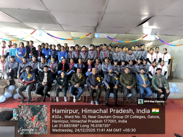 गौतम कॉलेज हमीरपुर में युवा आपदा मित्र प्रशिक्षण शिविर का शुभारंभ