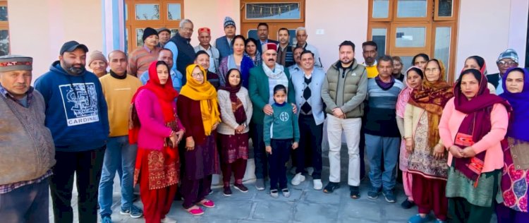 विधायक लखनपाल का दांदडू क्षेत्र प्रवास, जनसंवाद के माध्यम से समस्याओं की समीक्षा