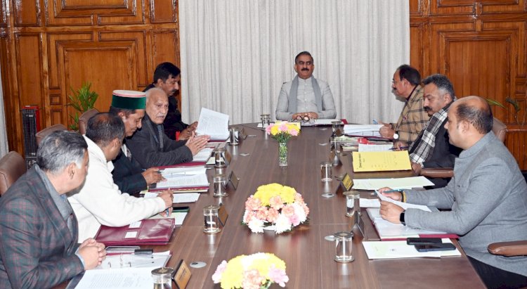 हिमाचल प्रदेश मंत्रिमंडल के निर्णय