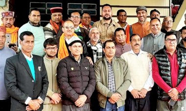 अनुसूचित जाति मोर्चा जिला कार्यकारिणी बैठक सम्पन्न, सरकारी नीतियों एवं बजट 2026-27 के लाभों पर हुई विस्तार से चर्चा