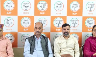 अनुराग सिंह ठाकुर की भारत–यूरोपीय संघ संसदीय मैत्री समूह में ग्रुप लीडर नियुक्ति पर भाजपा जिला हमीरपुर ने दी बधाई