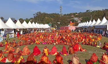 होली उत्सव में दिख रही हमीरपुर की लोक संस्कृति की शानदार झलक