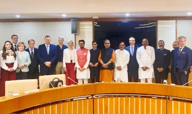 अनुराग ठाकुर की अध्यक्षता में भारत–यूरोपीय संघ संसदीय मैत्री समूह की पहली बैठक सम्पन्न