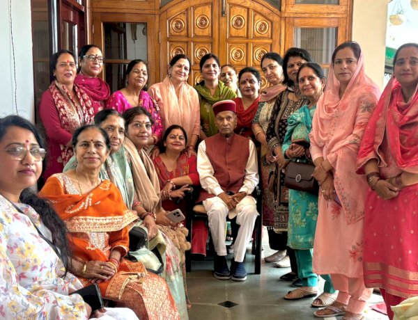 महिलाओं की भागीदारी से ही सशक्त लोकतंत्र का निर्माण संभव: प्रो. प्रेम कुमार धूमल