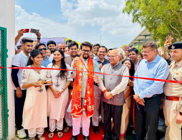 मोदी सरकार ने दशक में हासिल की शतक की उपलब्धि: अनुराग सिंह ठाकुर