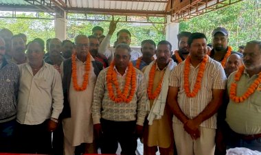 हिमायन ट्रक सोसाइटी चुनाव संपन्न, नरेश कुमार दर्जी दोबारा प्रधान नियुक्त