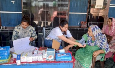 अस्पताल सेवा ने नादौन, भोरंज, बड़सर मे जांचा 232 लोगों का स्वास्थ्य, 80 की रक्तजांच की