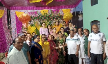 चोंत्रा गांव में वैवाहिक समारोह में पहुंचे नरेश कुमार दर्जी, नवदंपति को दिया आशीर्वाद