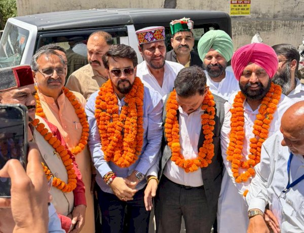 भारत की विकास यात्रा में हिमाचल का योगदान महत्वपूर्ण: अनुराग सिंह ठाकुर