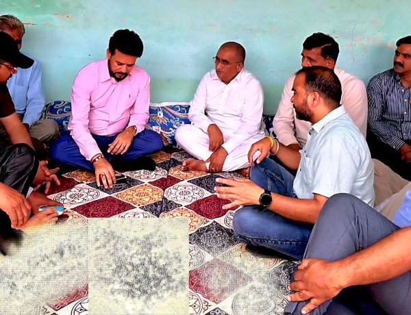 अनुराग सिंह ठाकुर ने पूर्व विधायक विजय अग्निहोत्री की माताजी के निधन पर गहरा शोक व्यक्त कर अपनी संवेदनाएं प्रकट कीं