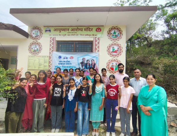 28 लड़कियों ने लगवाया कैंसर रोधी टीका, जिला में 1442 पहुंचा आंकड़ा