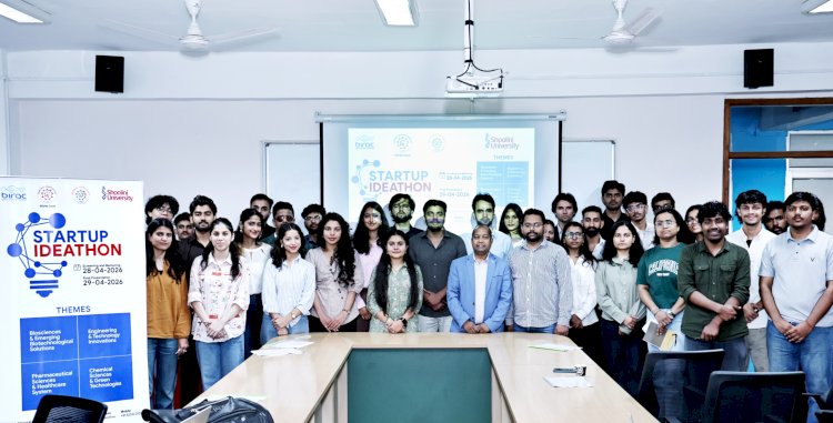 शूलिनी विवि  में आयोजित आइडियाथॉन 2K26 में स्वास्थ्य सेवा क्षेत्र में छात्रों के नवाचारों का प्रदर्शन