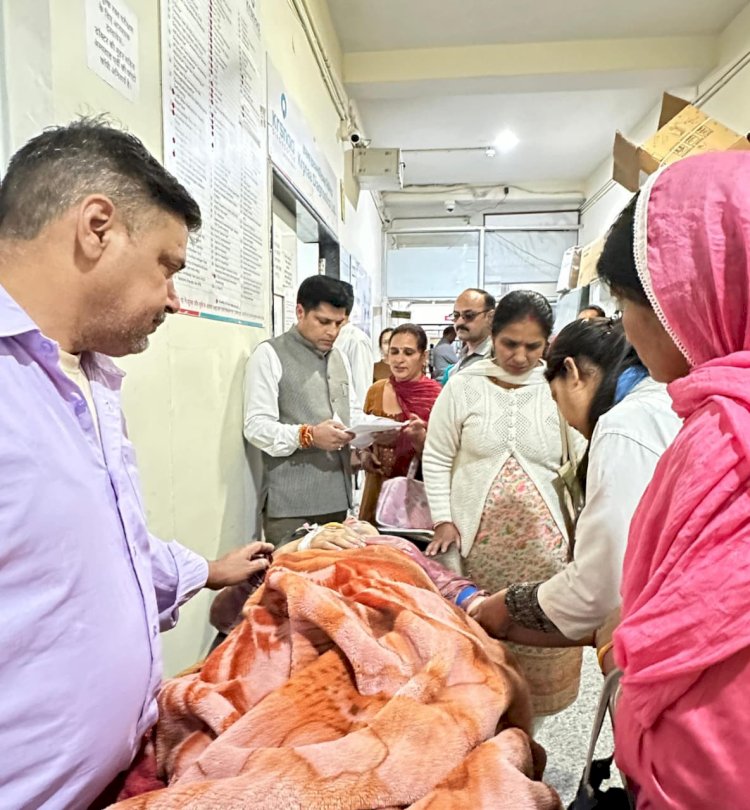 भोरंज को झकझोर गया हादसा: गारली-धबढ़ियाना के पास कार खाई में गिरी, दो की मौत-दो घायल; राजीव राणा ने पहुंचकर जताया शोक