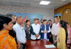 जिला परिषद व पंचायत समिति चुनावों में देरी के विरोध में भाजपा का प्रदर्शन, उपायुक्त के माध्यम से राज्यपाल को सौंपा ज्ञापन