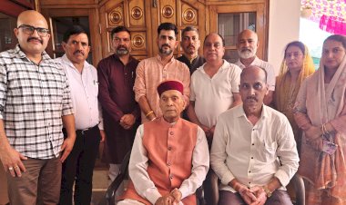 समीरपुर में विश्व पर्यावरण दिवस पर लगाया "एक पेड़ मां के नाम"; जिलाध्यक्ष राकेश ठाकुर, पूर्व विधायकों सहित जिला व मंडलों के पदाधिकारी भी रहे मौजूद