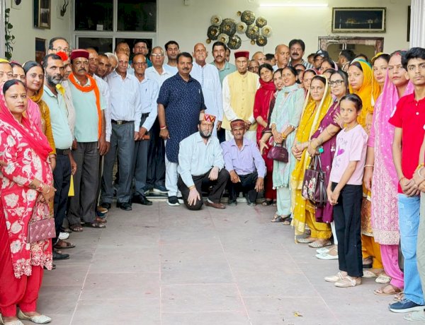समीरपुर में नव-निर्वाचित जनप्रतिनिधियों का हुजूम