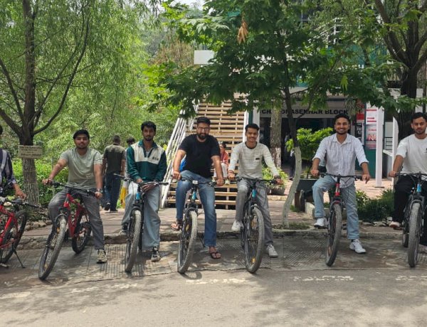 शूलिनी साइक्लिंग क्लब ने विश्व पर्यावरण दिवस पर पर्यावरण जागरूकता अभियान चलाया