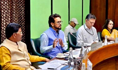 अनुराग सिंह ठाकुर ने की संसदीय स्थायी समिति की बैठक की अध्यक्षता