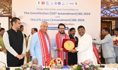 वन नेशन, वन इलेक्शन पर जेपीसी ने गोवा विधानसभा अध्यक्ष और नेता प्रतिपक्ष से की सार्थक चर्चा