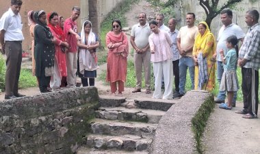 डीसी गंधर्वा राठौड़ ने बमसन की पंचायतों में लिया विकास कार्यों का जायजा