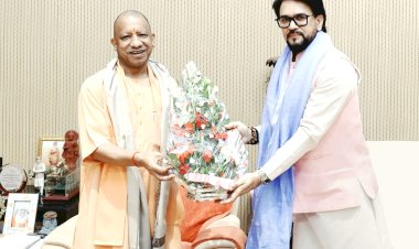 उत्तर प्रदेश विकास और सुशासन का सशक्त मॉडल बनकर उभरा: अनुराग सिंह ठाकुर