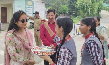 जिलाधीश गंधर्वा राठौड़ ने केंद्रीय विद्यालय में किया वोकेशनल लैब का शुभारंभ