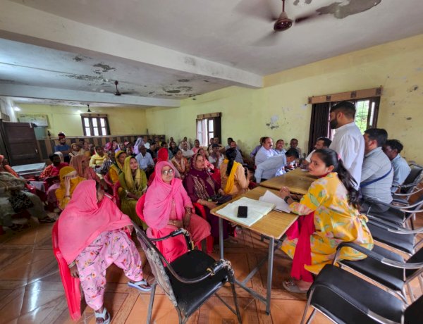 ग्राम सभा में लिए गए ऐतिहासिक निर्णय, जटेहड़ी पंचायत ने स्वच्छता, नशामुक्ति और सुरक्षा की दिशा में बढ़ाया बड़ा कदम
