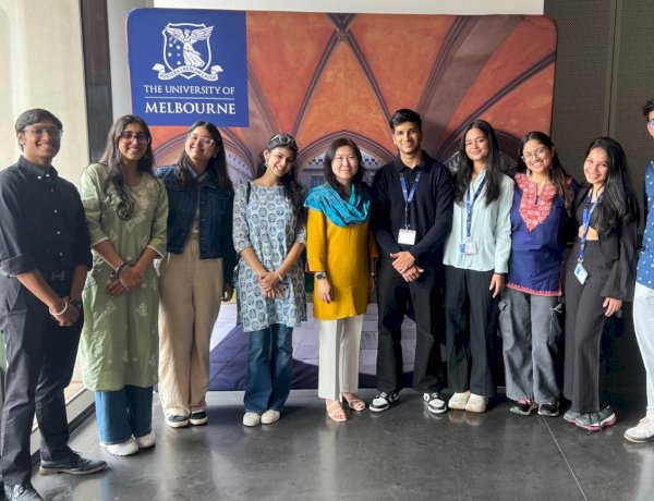 शूलिनी ने अपना पहला डुअल-डिग्री बैच यूनिवर्सिटी ऑफ़ मेलबर्न भेजा