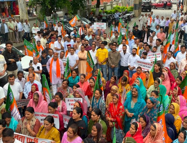 बड़सर में कांग्रेस सरकार के खिलाफ उमड़ा जनसैलाब, भाजपा ने खोला जनविरोधी नीतियों के खिलाफ मोर्चा