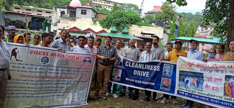 नगर निगम ने ठाना है, हमीरपुर शहर को सबसे सुंदर और स्वच्छ बनाना है’