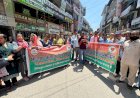 हमीरपुर भाजपा मोर्चों ने प्रदेश सरकार के खिलाफ किया जोरदार विरोध प्रदर्शन