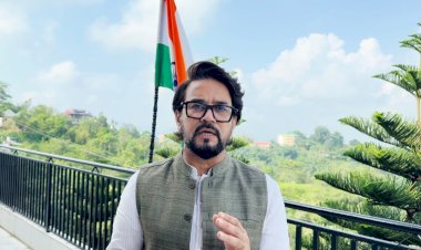 वंदे मातरम् के सम्मान पर भी कांग्रेस की राजनीति दुर्भाग्यपूर्ण: अनुराग सिंह ठाकुर