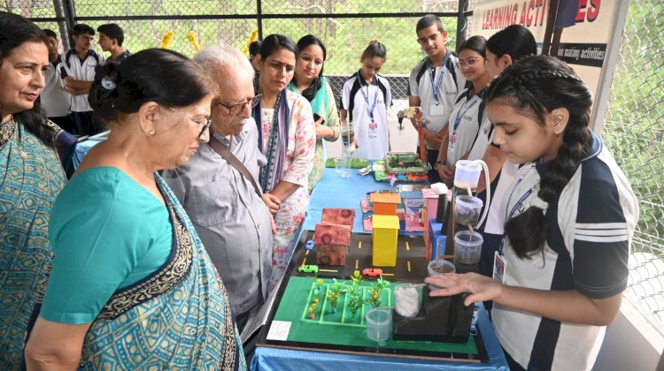 हिम अकादमी पब्लिक स्कूल में इंटरैक्ट एवं रोटरैक्ट क्लब का संयुक्त स्थापना समारोह और वरिष्ठ नागरिक दिवस मनाया गया