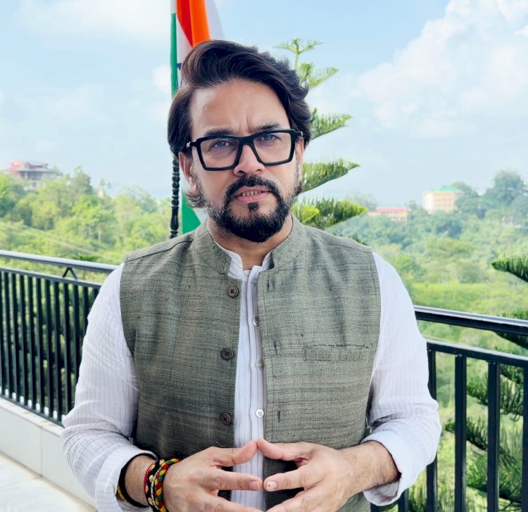 वंदे मातरम् के सम्मान और स्वतंत्रता संग्राम की विरासत की रक्षा का संकल्प राष्ट्रीय सम्मान का प्रश्न: अनुराग ठाकुर