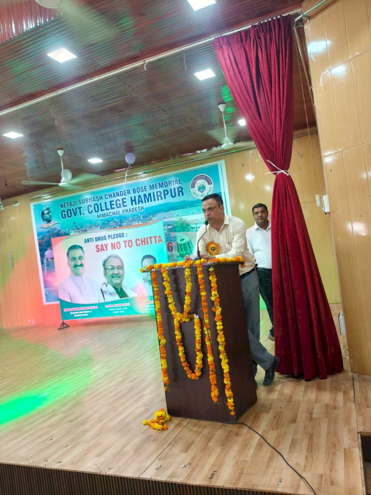एनसीओआरडी के तहत नशा मुक्ति शपथ ग्रहण समारोह आयोजित, युवाओं ने लिया नशे से दूर रहने का संकल्प