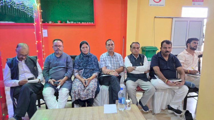 भोरंज व समीरपुर मंडल की संयुक्त बैठक आयोजित, संगठन को मजबूत करने और आगामी कार्यक्रमों को लेकर बनी रणनीति