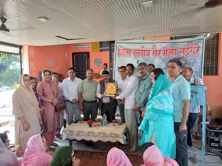 रामचंद्र पठानिया ने किया लदरौर के सायर मेले का शुभारंभ