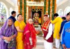 माता अवाहदेवी मंदिर में पूर्व मुख्यमंत्री प्रो. प्रेम कुमार धूमल ने नवाया शीश, जनकल्याण और सुख-समृद्धि की कामना की