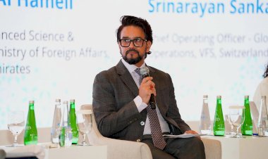 रायसीना मिडिल ईस्ट 2026 में अनुराग सिंह ठाकुर ने वैश्विक विकास में भारत के युवा सामर्थ्य और कौशल की भूमिका को रेखांकित किया