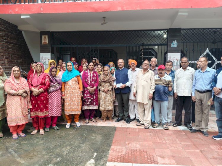 सुनील शर्मा बिट्टू ने शुरू किया ग्रामीण समस्या समाधान अभियान